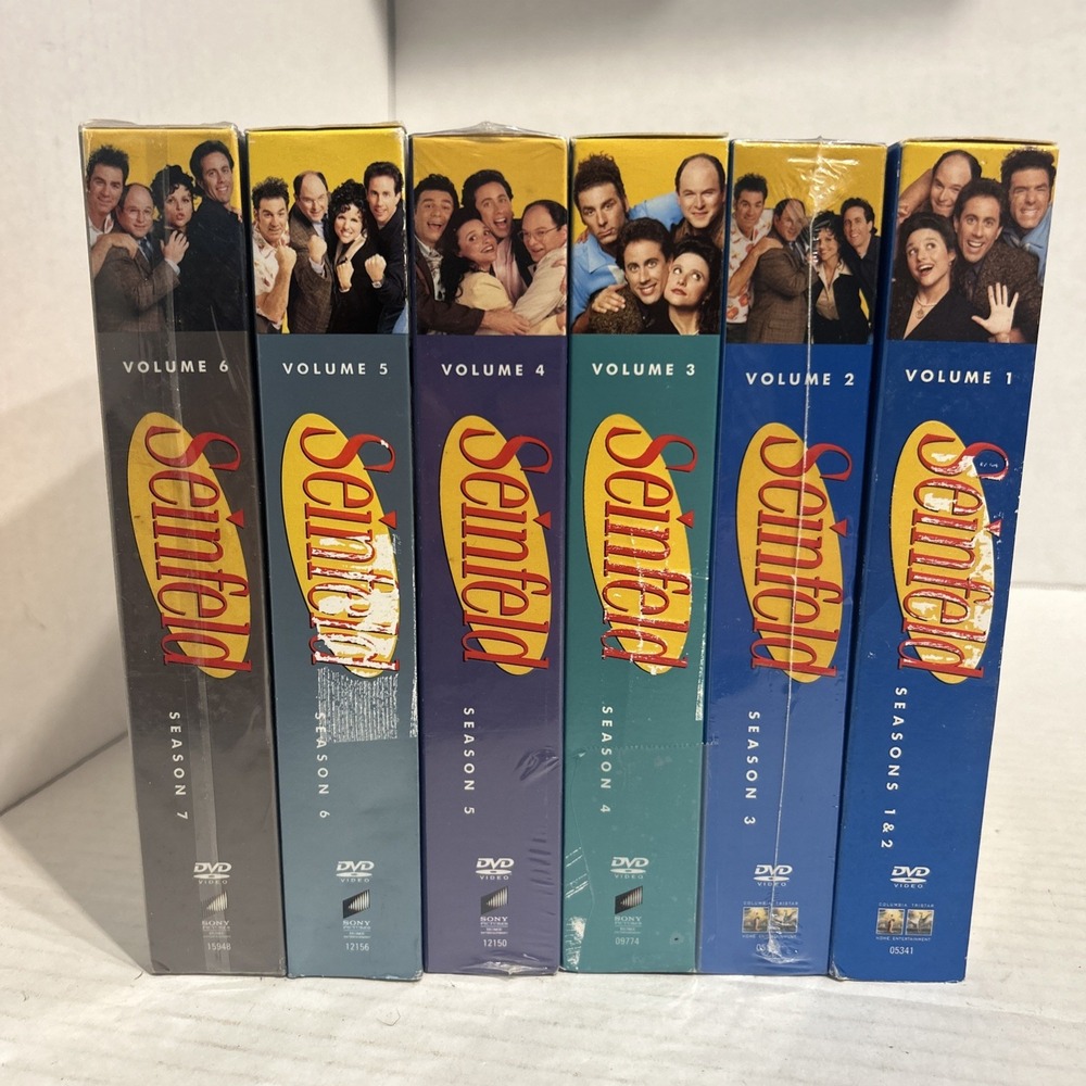 Seinfeld Series DVD Set Seasons 1-6 Jerry Seinfeld